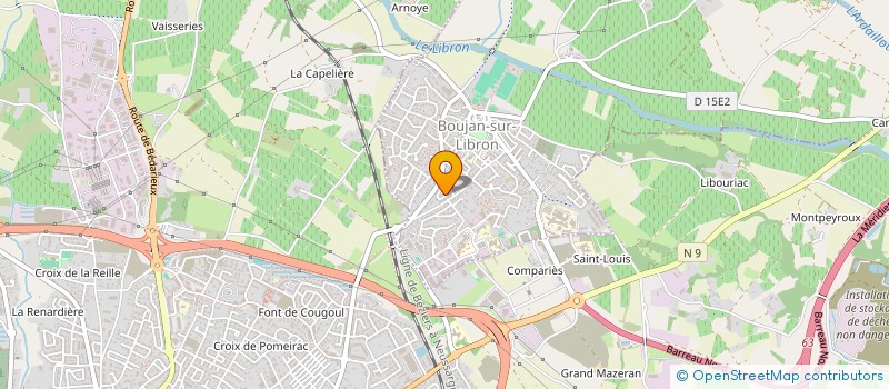 localisation de l'entreprise MONSIEUR WILLIAM OLLIER  SAINT-GENIES-DE-FONTEDIT