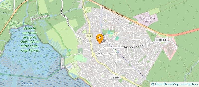 localisation de l'entreprise MONSIEUR WILLIAM OMIECINSKI  ARES