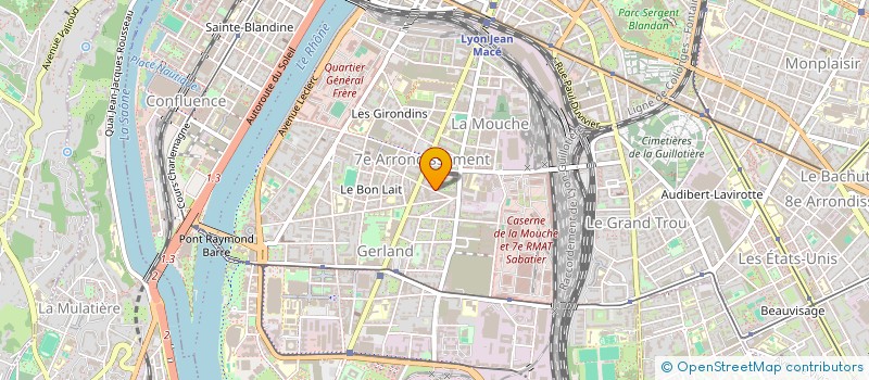 localisation de l'entreprise MONSIEUR WILLIAM ORHANT  LYON