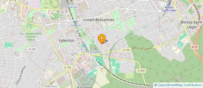 localisation de l'entreprise MONSIEUR WILLIAM ORTICAT à LIMEIL-BREVANNES