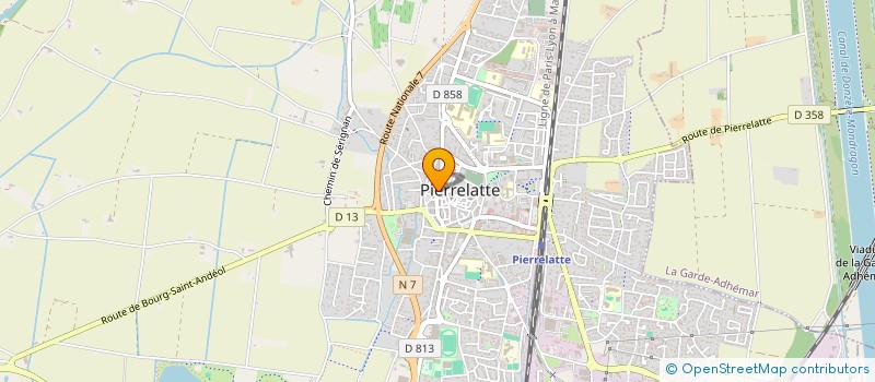 localisation de l'entreprise MONSIEUR WILLIAM OSPINA à PIERRELATTE
