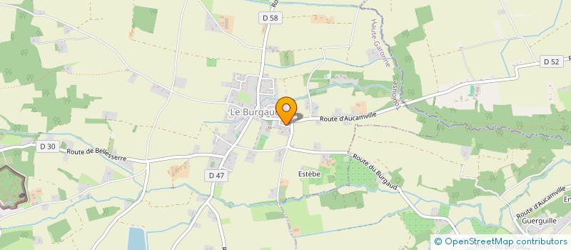 localisation de l'entreprise MONSIEUR WILLIAM PAES DE REZENDE  LE BURGAUD