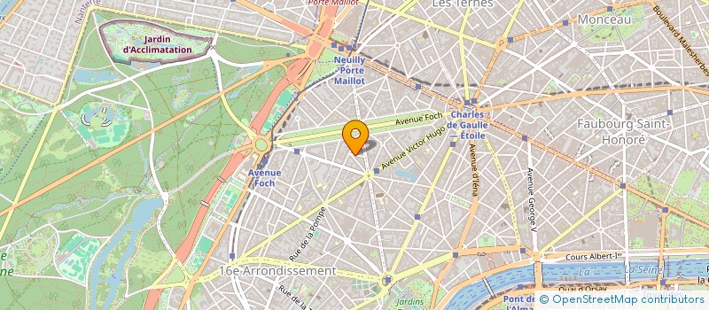 localisation de l'entreprise MONSIEUR WILLIAM PAILLOT  PARIS