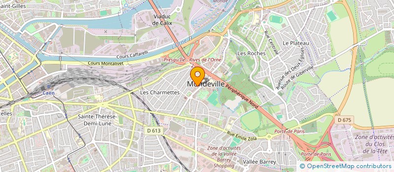 localisation de l'entreprise MONSIEUR WILLIAM PARMENT  MONDEVILLE