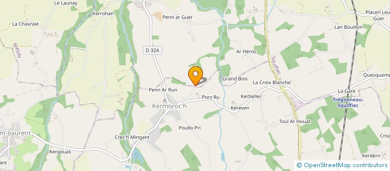 localisation de l'entreprise MONSIEUR WILLIAM PASQUIOU  LANDEBAERON