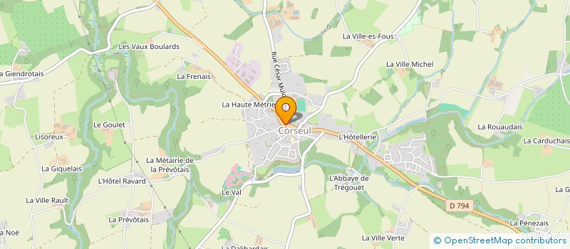 localisation de l'entreprise MONSIEUR WILLIAM PASTORELLI  LANGUENAN