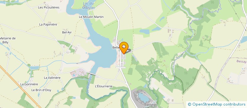 localisation de l'entreprise MONSIEUR WILLIAM PASTRE  CHATEAU-GUIBERT