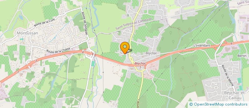 localisation de l'entreprise MONSIEUR WILLIAM PEREZ  BEYCHAC-ET-CAILLAU