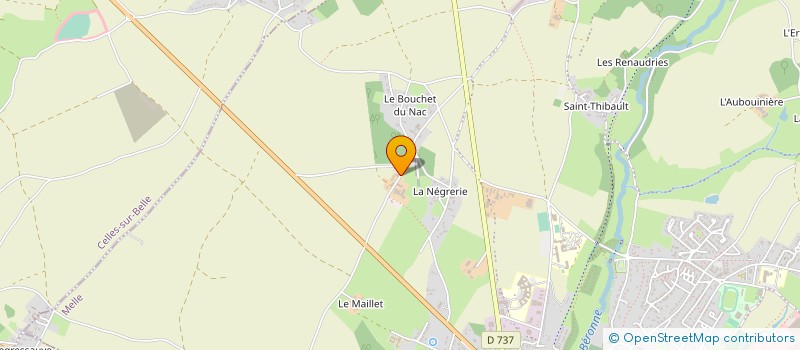 localisation de l'entreprise MONSIEUR WILLIAM PETIT à MELLE