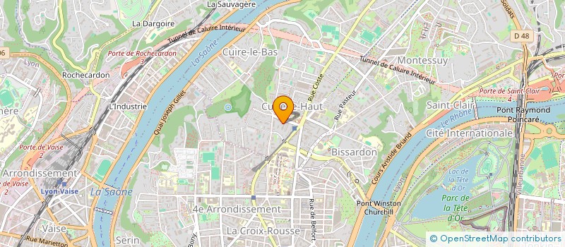 localisation de l'entreprise MONSIEUR WILLIAM PETRINI  CALUIRE-ET-CUIRE