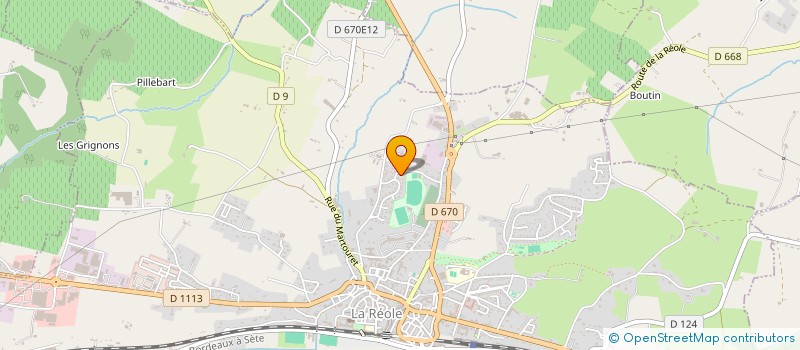 localisation de l'entreprise MONSIEUR WILLIAM PHIALIP  LA REOLE