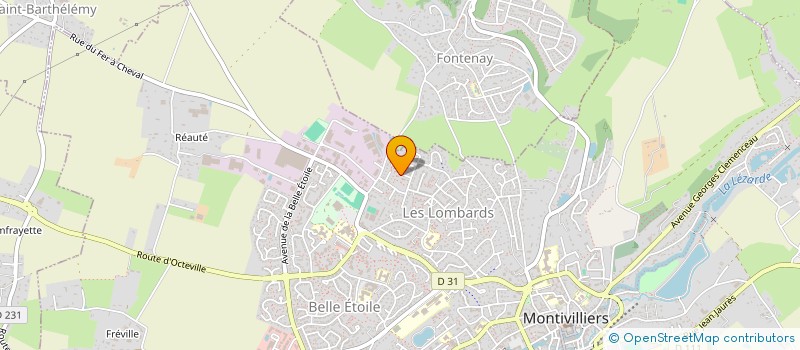 localisation de l'entreprise MONSIEUR WILLIAM PICKERING-BEAUFILS  MONTIVILLIERS