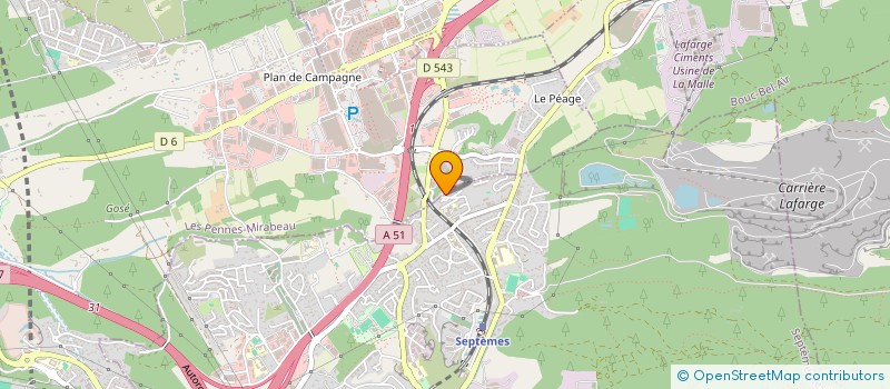 localisation de l'entreprise MONSIEUR WILLIAM PIPE à SEPTEMES-LES-VALLONS