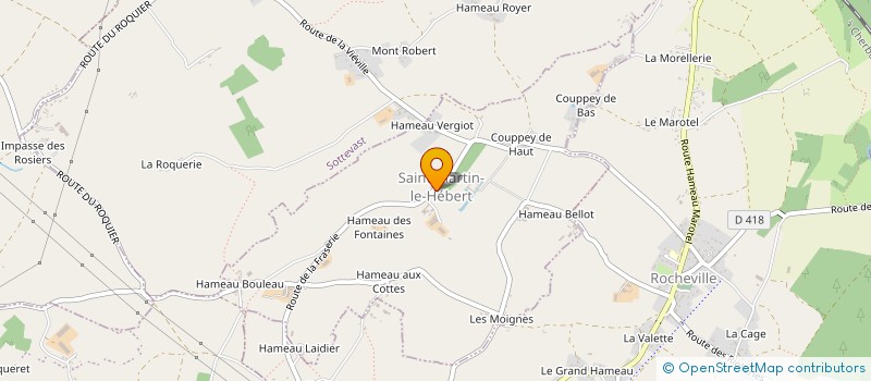 localisation de l'entreprise MONSIEUR WILLIAM PLICHET  BRICQUEBEC-EN-COTENTIN