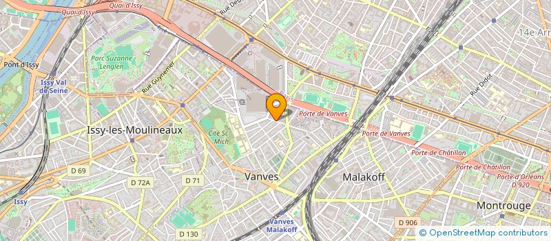 localisation de l'entreprise MONSIEUR WILLIAM POLIET à VANVES