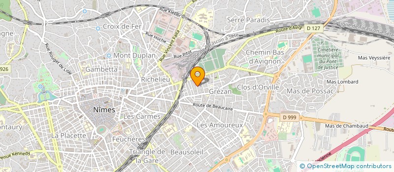 localisation de l'entreprise MONSIEUR WILLIAM POUJOL à NIMES