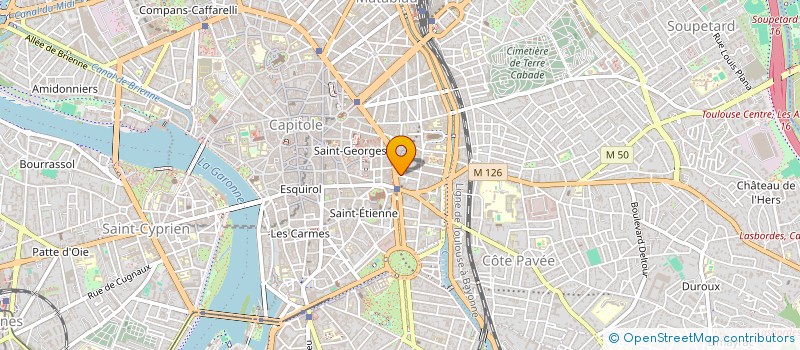 localisation de l'entreprise MONSIEUR WILLIAM POULHALEC à TOULOUSE
