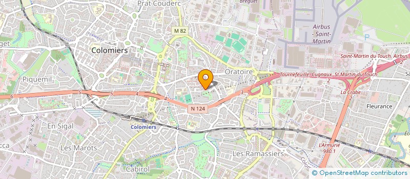 localisation de l'entreprise MONSIEUR WILLIAM POUVILLE  CORNEBARRIEU