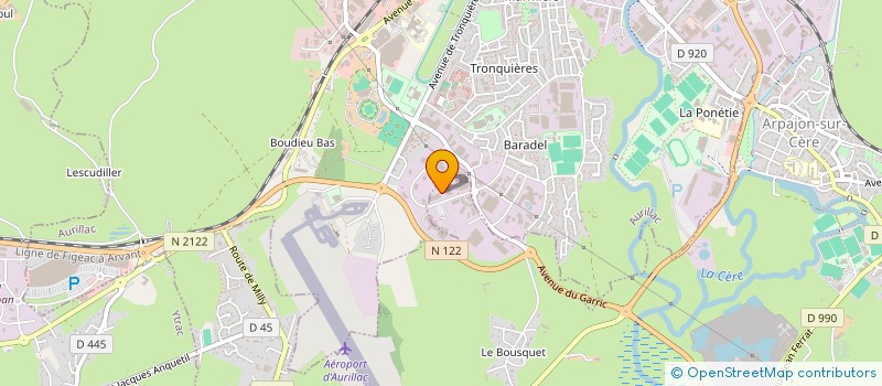 localisation de l'entreprise MONSIEUR WILLIAM PRUDHOMME à AURILLAC