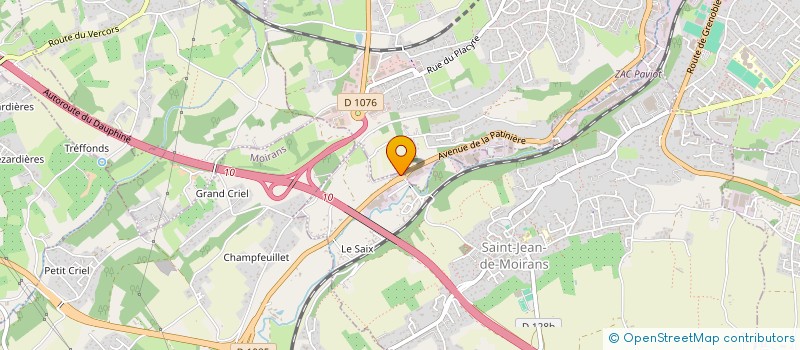 localisation de l'entreprise MONSIEUR WILLIAM PULCI  SAINT-JEAN-DE-MOIRANS