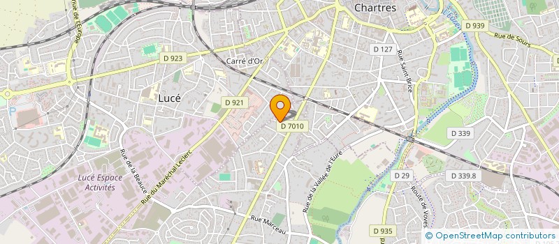 localisation de l'entreprise MONSIEUR WILLIAM PULVAL-DADY à LUISANT