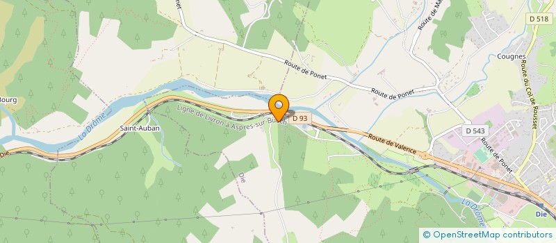 localisation de l'entreprise MONSIEUR WILLIAM RABASSE  DIE