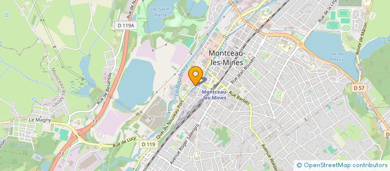 localisation de l'entreprise MONSIEUR WILLIAM RAO FERNANDES  MONTCEAU-LES-MINES