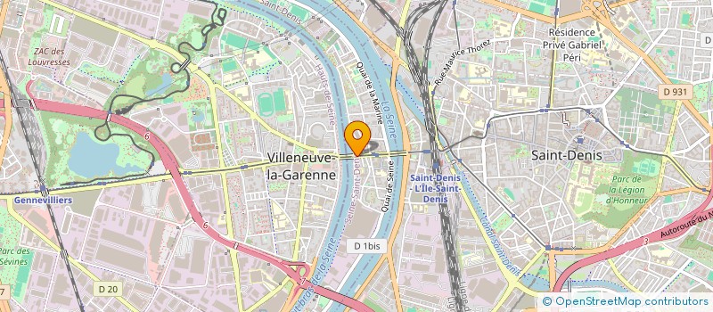 localisation de l'entreprise MONSIEUR WILLIAM RAYNAL à L'ILE-SAINT-DENIS
