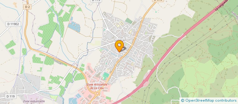 localisation de l'entreprise MONSIEUR WILLIAM RAYNIER  GIGEAN