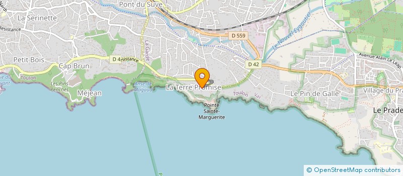 localisation de l'entreprise MONSIEUR WILLIAM REICH à LA GARDE