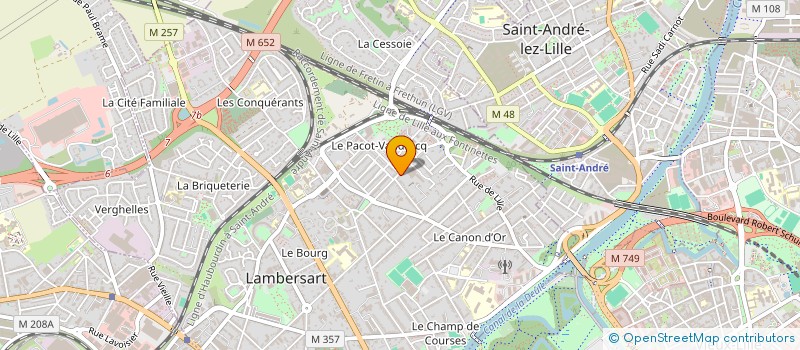 localisation de l'entreprise MONSIEUR WILLIAM RENAERD à LAMBERSART