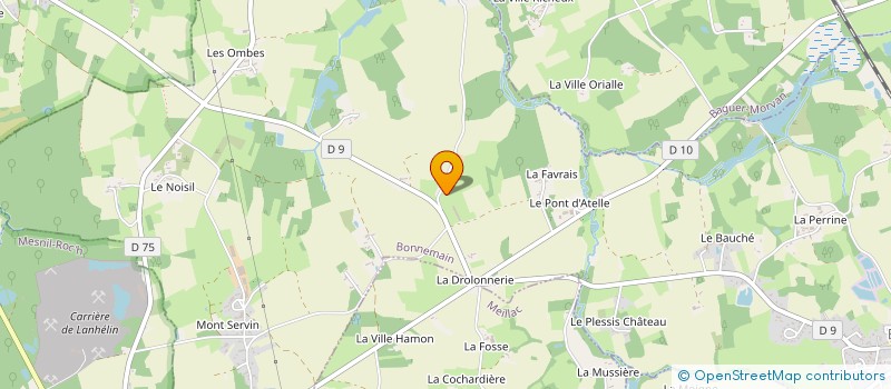 localisation de l'entreprise MONSIEUR WILLIAM RENAULT à BONNEMAIN
