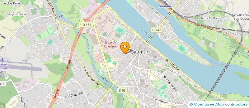 localisation de l'entreprise MONSIEUR WILLIAM RENEHAN  SAUMUR