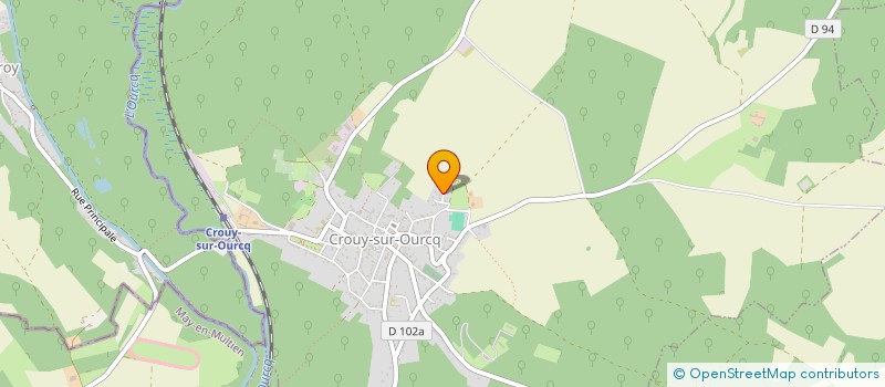 localisation de l'entreprise MONSIEUR WILLIAM RESCOUSSIE  CROUY-SUR-OURCQ