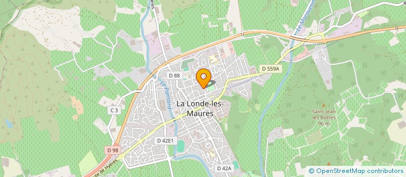 localisation de l'entreprise MONSIEUR WILLIAM RESSA à LA LONDE-LES-MAURES