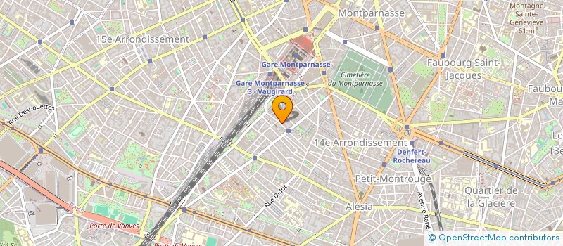 localisation de l'entreprise MONSIEUR WILLIAM REVEILLE  PARIS