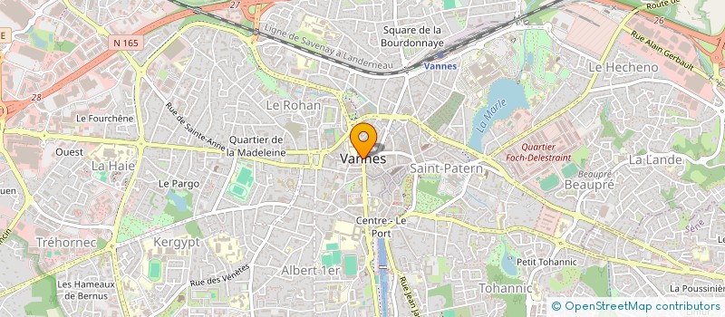 localisation de l'entreprise MONSIEUR WILLIAM REYNAERT à VANNES