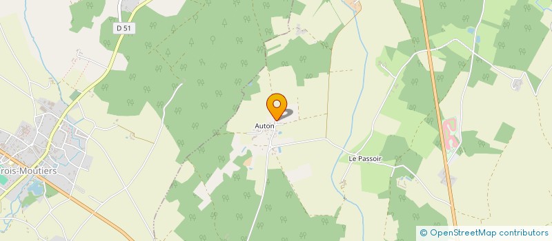 localisation de l'entreprise MONSIEUR WILLIAM RIBANNEAU à BOURNAND