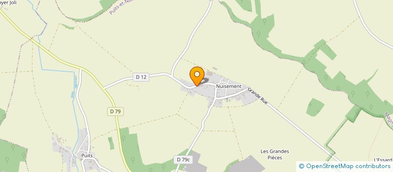 localisation de l'entreprise MONSIEUR WILLIAM RICHARD  PUITS-ET-NUISEMENT