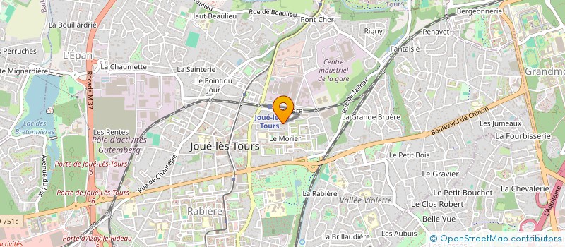 localisation de l'entreprise MONSIEUR WILLIAM RICHER  BALLAN-MIRE