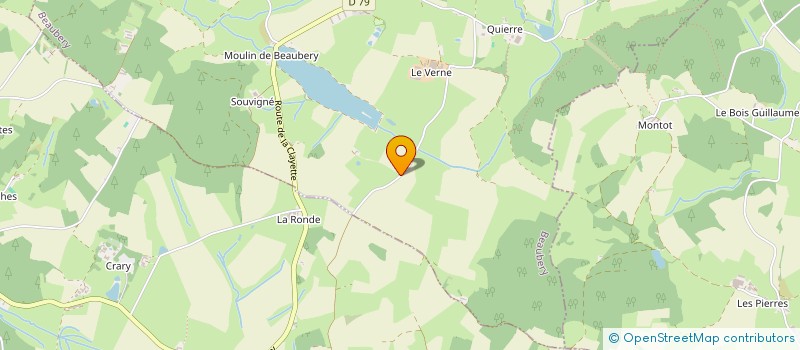 localisation de l'entreprise MONSIEUR WILLIAM ROBERJOT  BEAUBERY