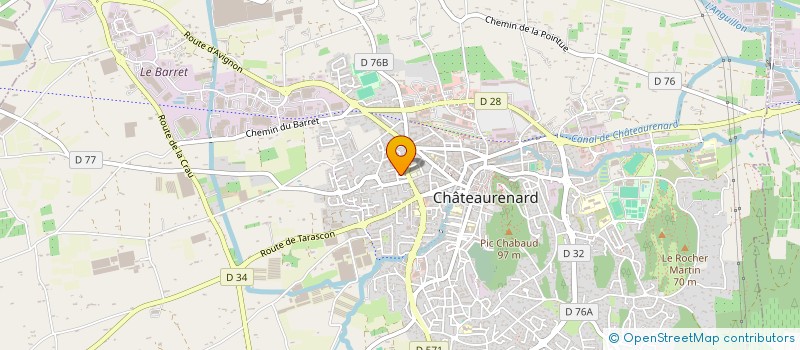 localisation de l'entreprise MONSIEUR WILLIAM ROBERT  CHATEAURENARD