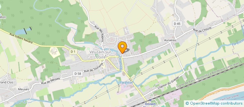 localisation de l'entreprise MONSIEUR WILLIAM ROBIN  VEUZAIN-SUR-LOIRE