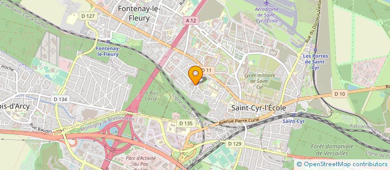 localisation de l'entreprise MONSIEUR WILLIAM ROGER à SAINT-CYR-L'ECOLE