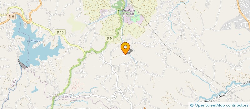 localisation de l'entreprise MONSIEUR WILLIAM ROMAIN REMY ARECOL  LE FRANCOIS