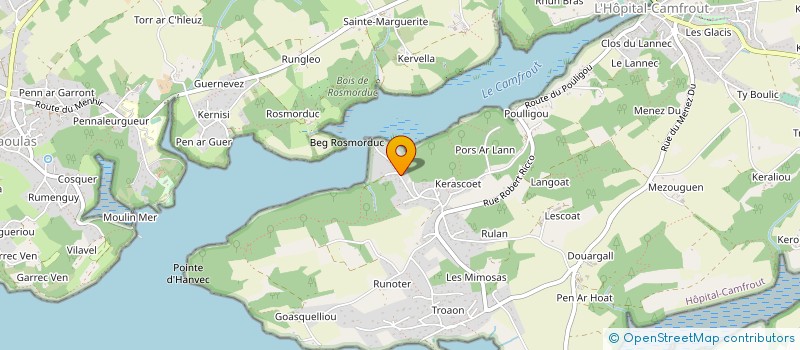 localisation de l'entreprise MONSIEUR WILLIAM ROPARS  HOPITAL-CAMFROUT