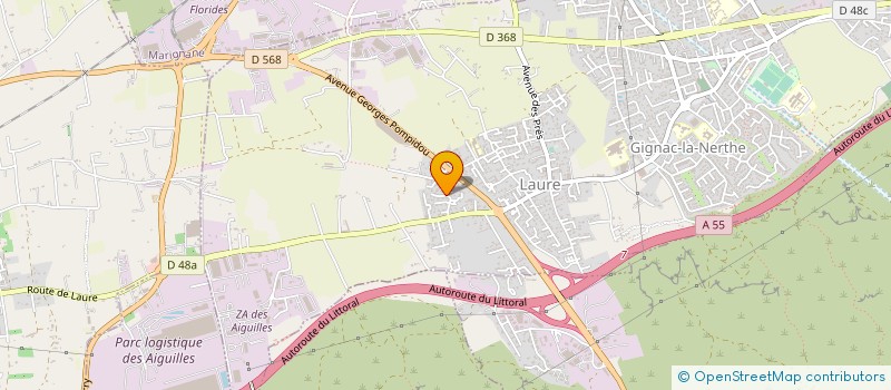 localisation de l'entreprise MONSIEUR WILLIAM ROSA à GIGNAC-LA-NERTHE