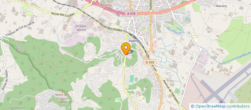 localisation de l'entreprise MONSIEUR WILLIAM ROUSSEAU à HYERES