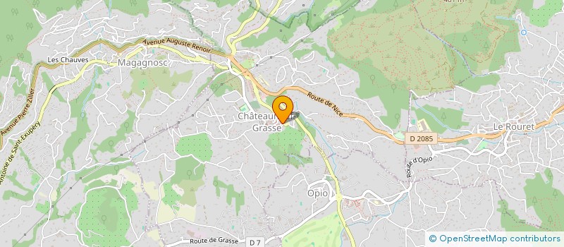 localisation de l'entreprise MONSIEUR WILLIAM RRUKAJ  CHATEAUNEUF-GRASSE