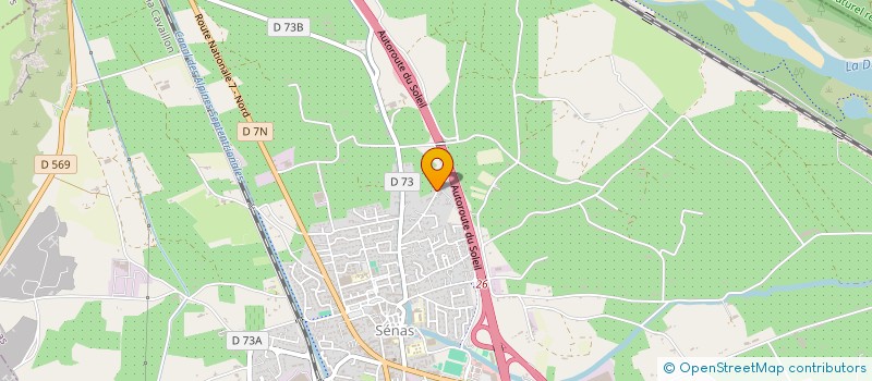 localisation de l'entreprise MONSIEUR WILLIAM SAINT-LARY  SENAS